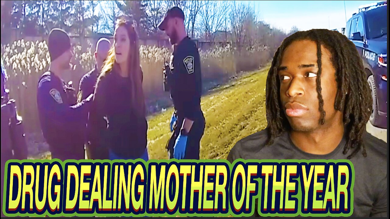 Mother Of The Year Gets Arrested For Trafficking With Her Kids. Talks Herself Into Handcuffs.