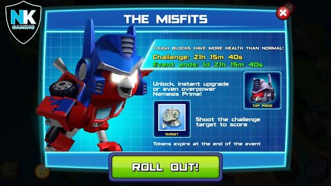 Angry Birds Transformers - The Misfits - Day 5