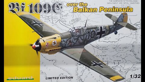 1/32 Eduard BF109E "Over the Balkan Peninsula" Review/Preview