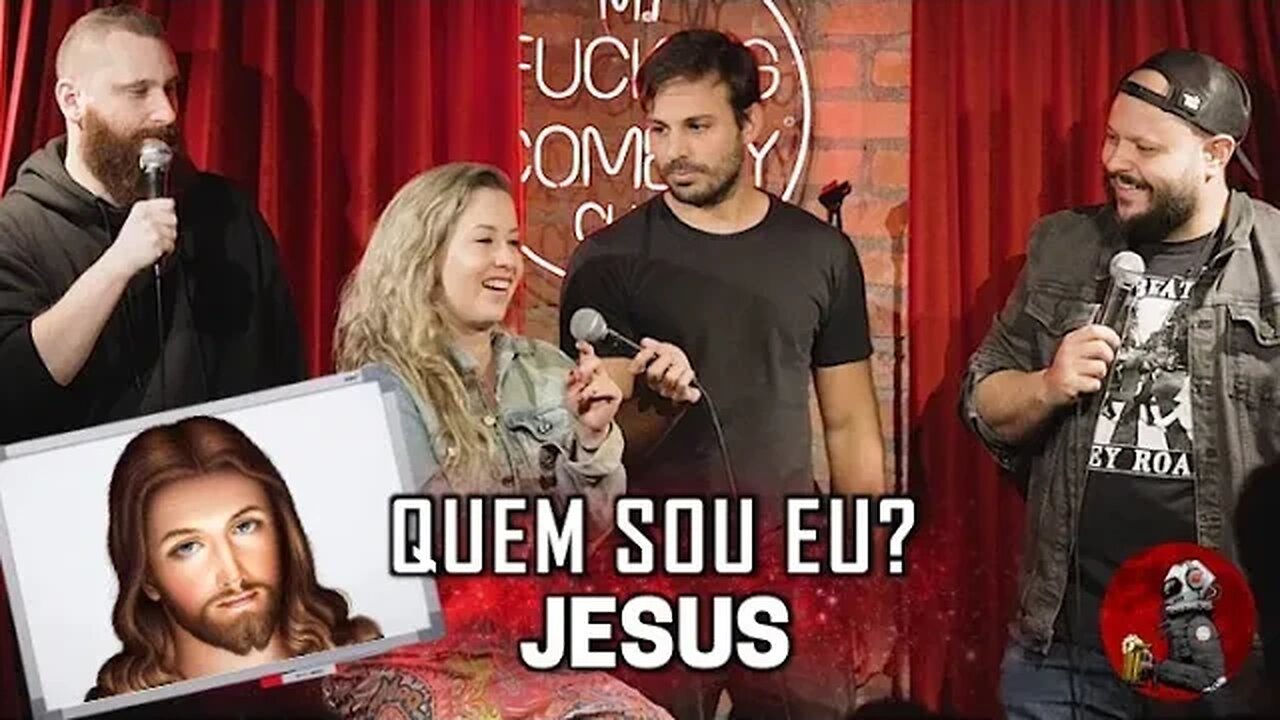QUEM SOU EU? JESUS CRISTO com Rosso, Varella e Pompiani | Planeta Comédia