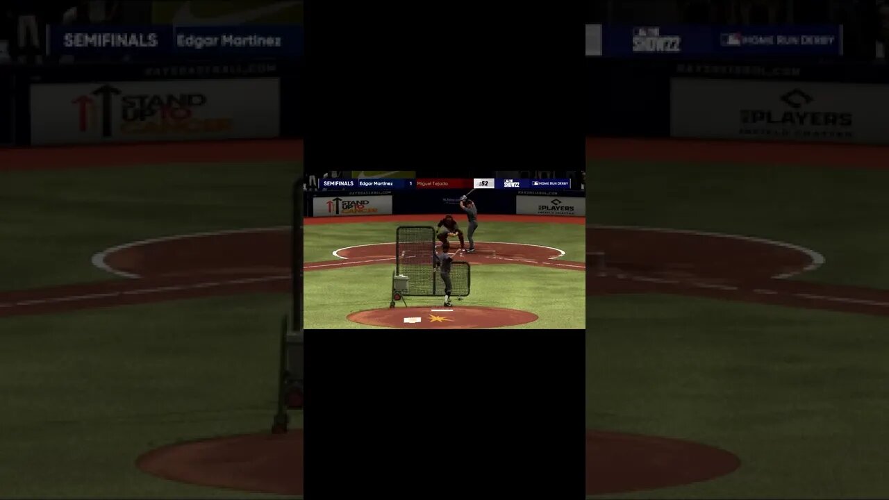 Edgar Martinez MLB The Show 22 Homerun Derby #shorts 2