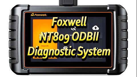 Foxwell NT809 OBDII Auto Scanner