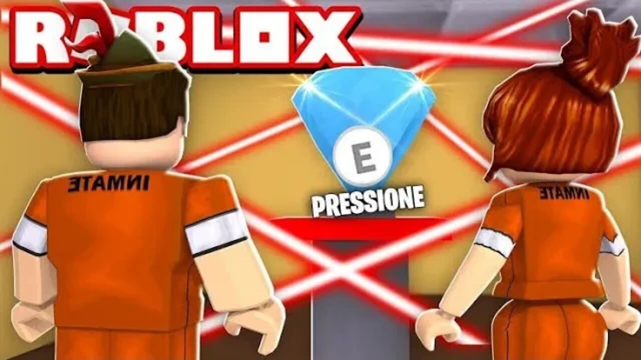 Roblox - Peguei o diamante e Fugi do Roblox