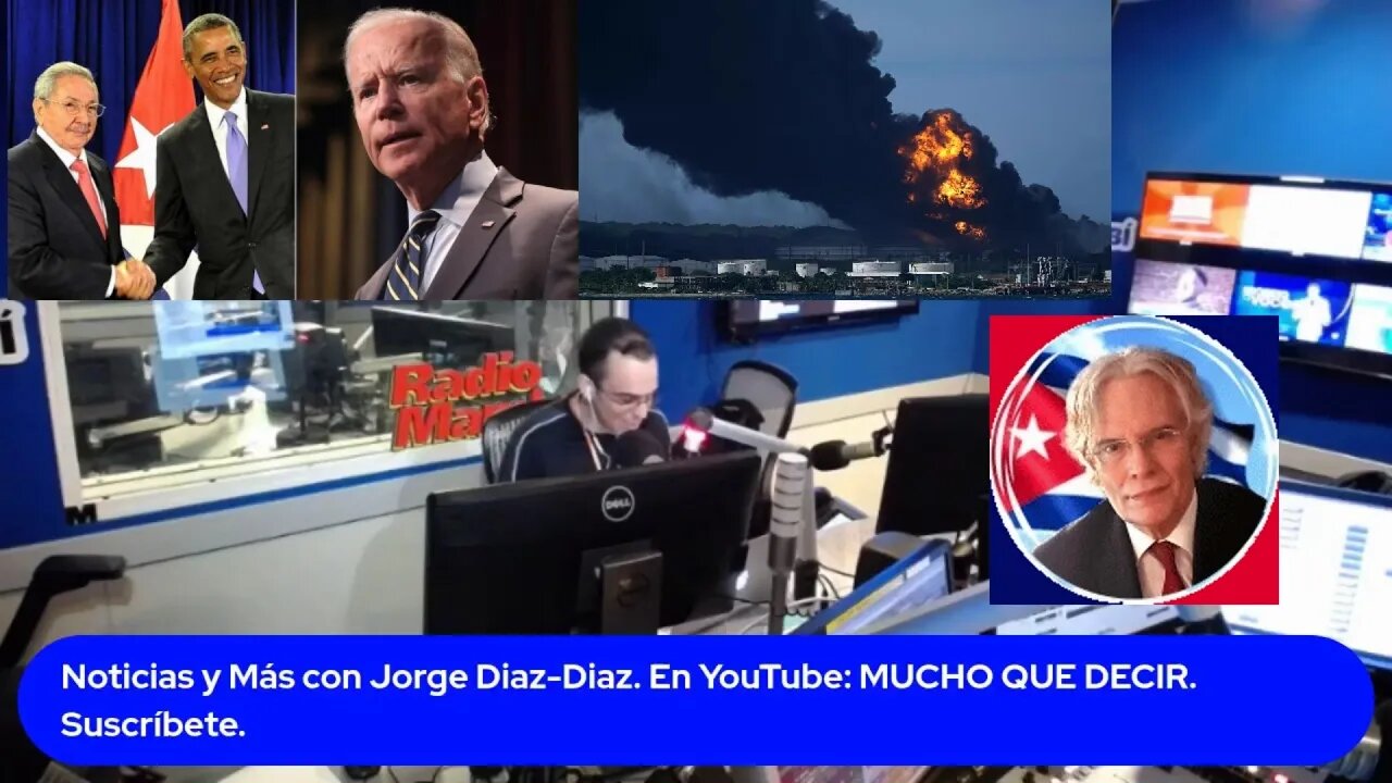 Acercamiento EEUU-Cuba: Incendio de tanques de combustible