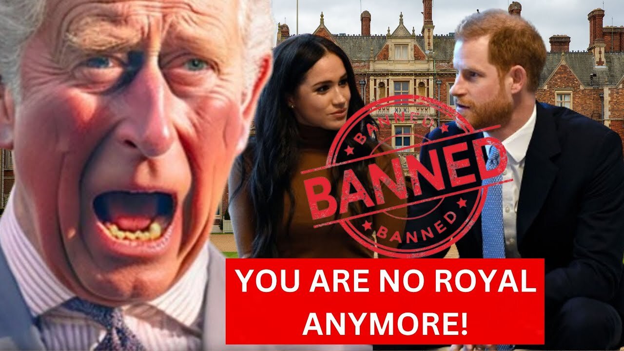 Furious King Charles Final Verdict Ends It All- Harry & Meghan Blacklisted From Sandringham Forever.