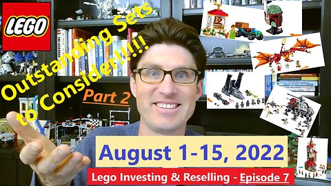 Mostly retired sets. Not worth watching if you didn't invest in recent retired sets. KDXBA-Episode 7
