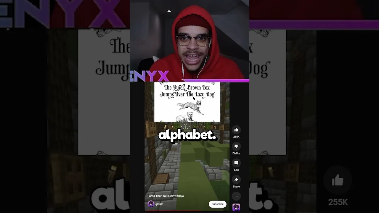 EVERY LETTER IN ONE SENTENCE