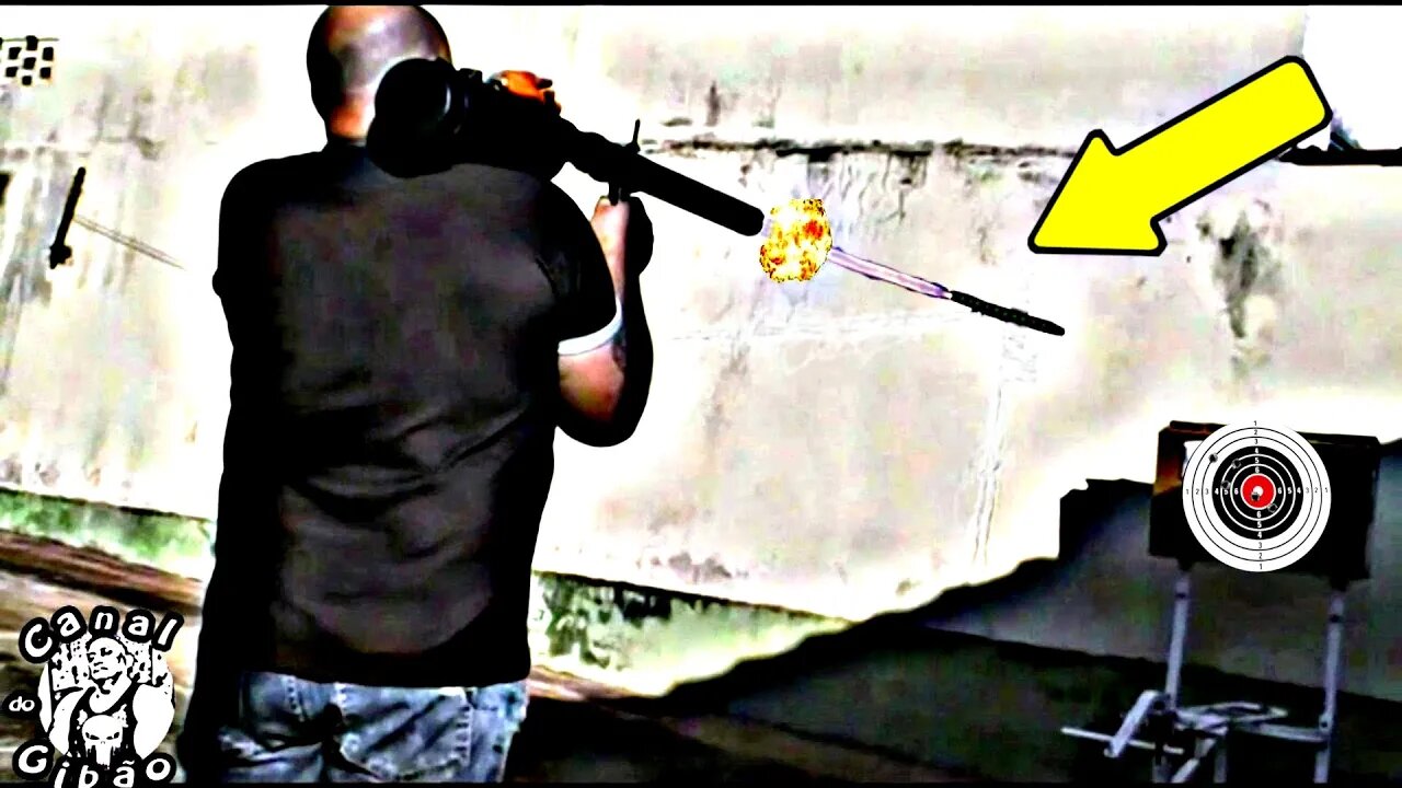 đŸ§¨đŸ’£Teste e Como Fazer Uma Bazuca,Lança Foguete a etanol,SerĂ¡ Que Deu Certo?
