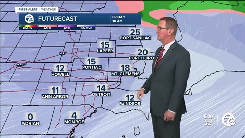 Tough travel late week