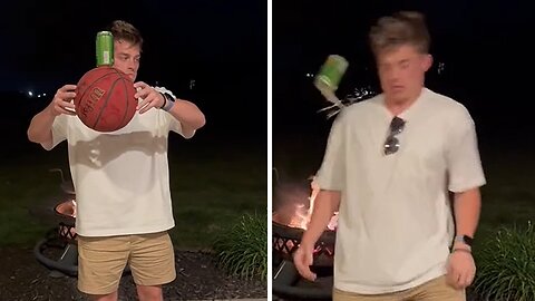 Boyfriend tries to impress girlfriend's family, hilariously fails