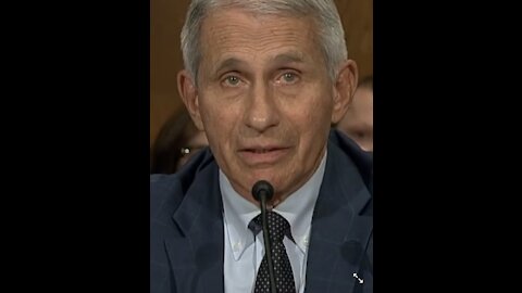 Fauci trembles like a little Bisch