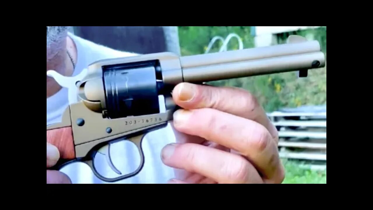 Ruger Wrangler .22 single action revolver Burnt Bronze #shorts
