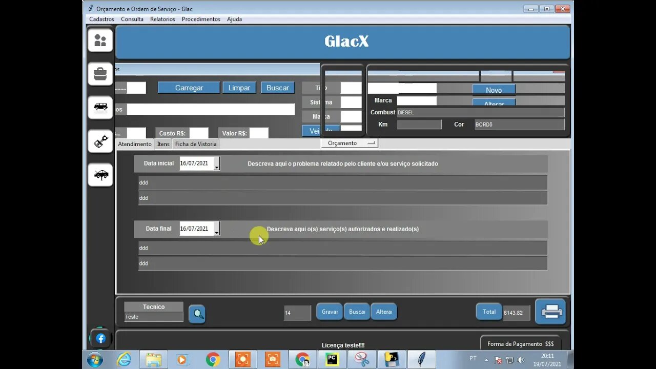 Refatorando o Glacx