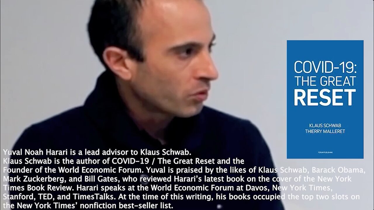 Great Reset | "The Biggest Question In Economics & Politics of the Coming Decades Will Be What to Do With All of These Useless People. The Problem Is More Boredom & What to Do With Them When They Are Basically Worthless." - Yuval Noah Ha