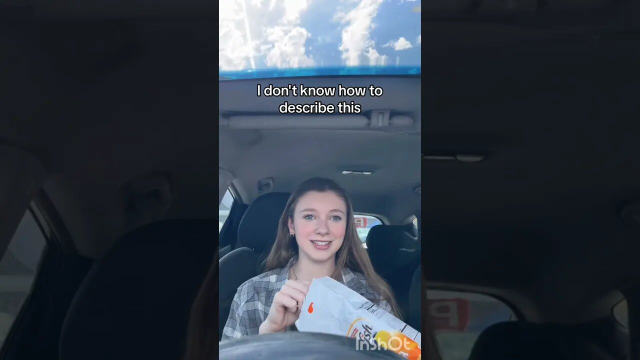 Aussie Tries Goldfish 🐡 #shorts