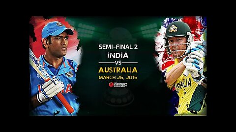 Cricket World Cup 2015 India vs Australia Semi-Final 2 #Cricket