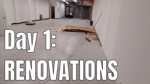 Day 1 - new store renovations