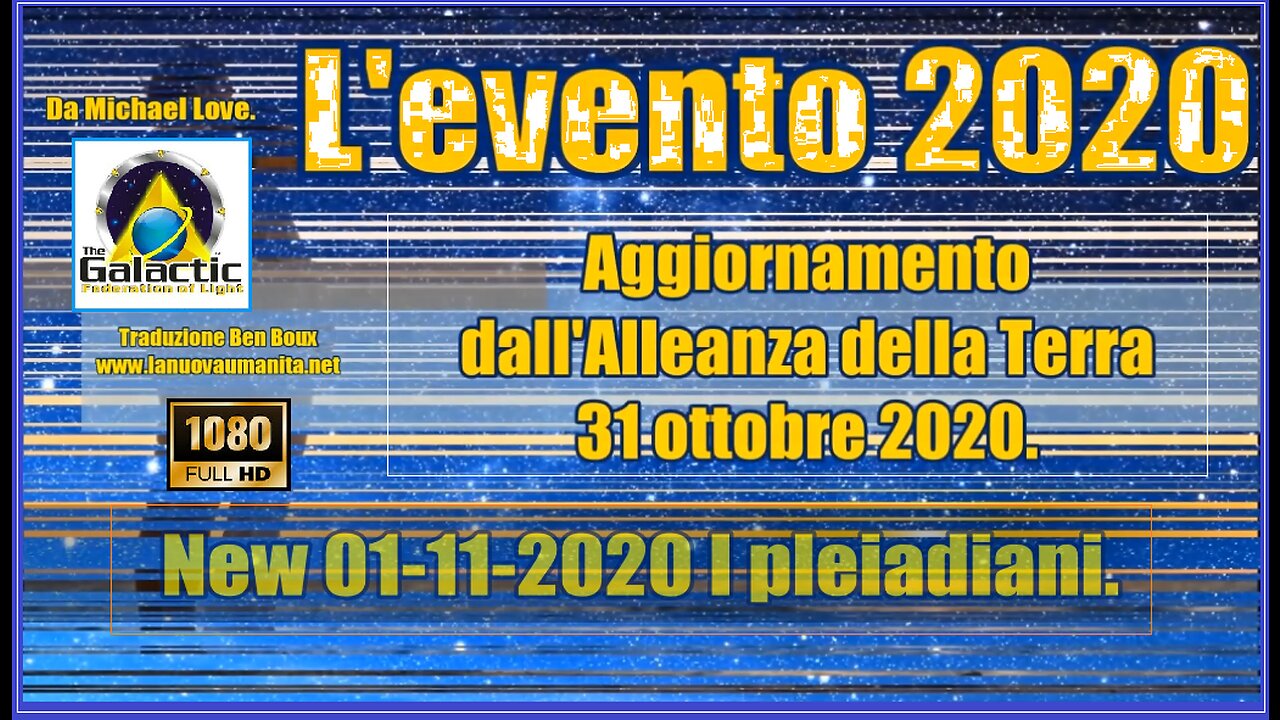 L'evento 2020 - Aggiornamento dall'Alleanza della Terra 31 ottobre 2020