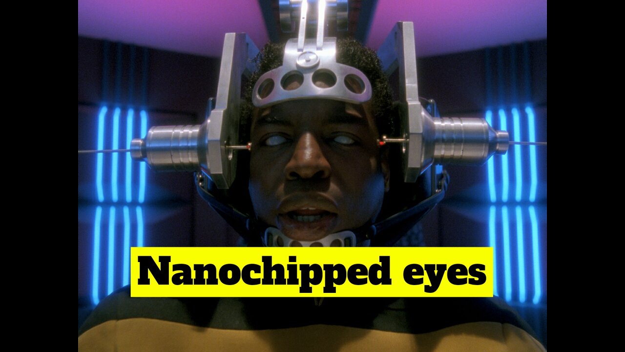 Noise from my surroundings to my micro chip implant in the eyes.Artificial Intelligence