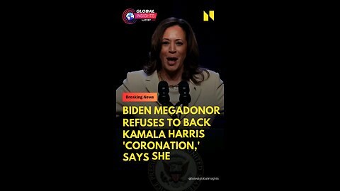 Kamala Can't beat Trump | Biden Megadonor Refused