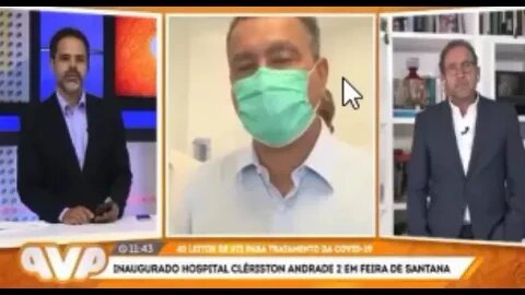 Repórter de afiliada do SBT desmaia ao vivo. Veja o vídeo!