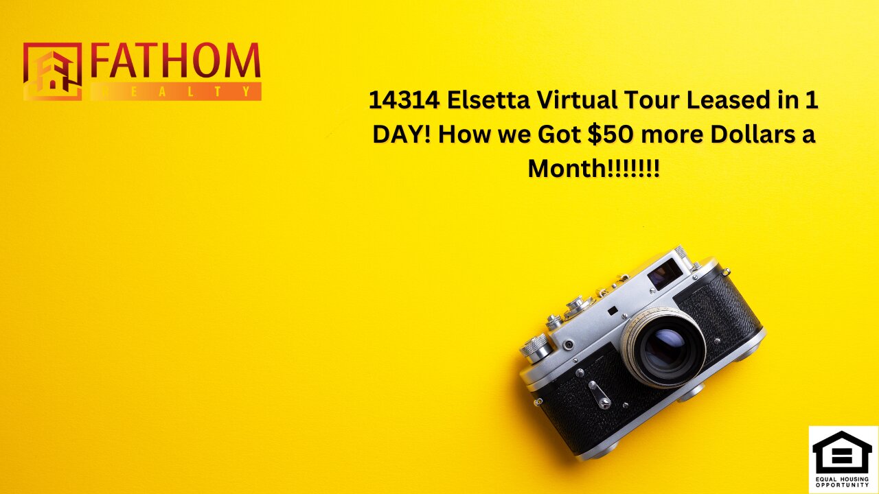 14314 Elsetta Virtual Tour Leased in 1 DAY! How we Got $50 more Dollars a Month!!!!!!!