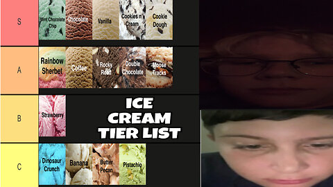 ICE CREAM TIER LIST