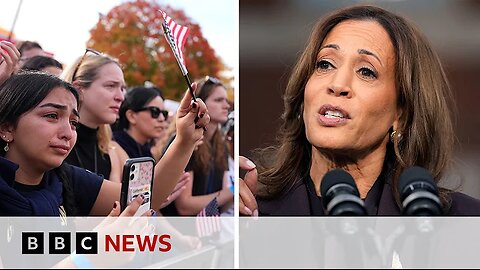 Kamala Harris supporters react to loss as Donald Trump plans cabinet | BBC News