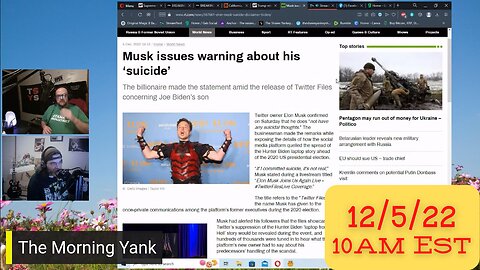 The Morning Yank w/Paul and Shawn 12/5/22