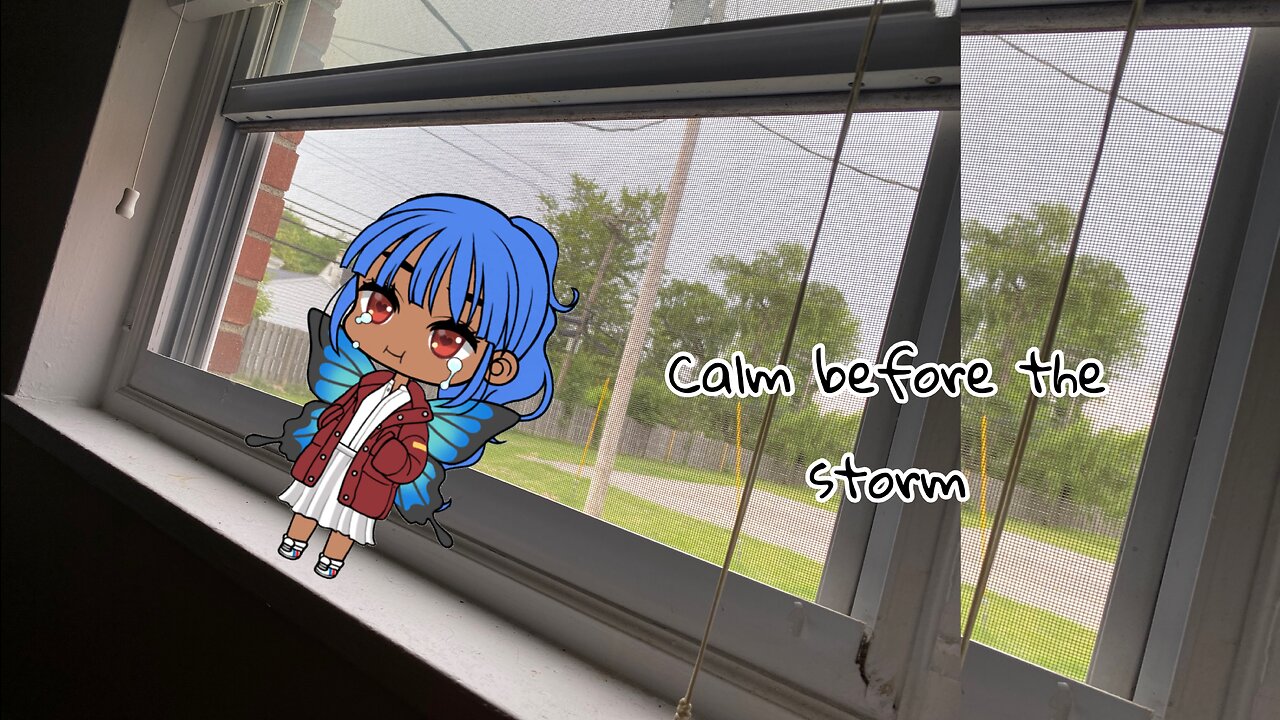 Wanna come enjoy listen and watching outside while I'm drawing