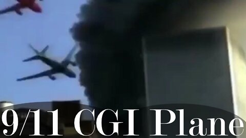 RAW PROOF No Plane Hit the Second Tower on 9/11 - Propaganda CGI Plane