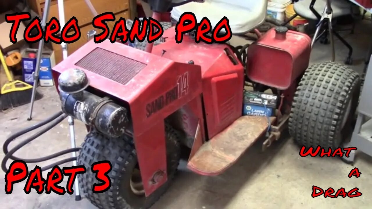 Repairing a Toro Sand Pro 14 Part 3. #Toro #sandpro #Kohler