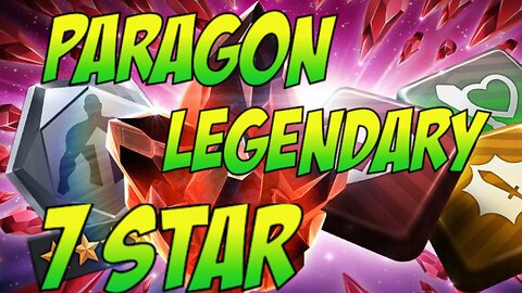 Crystal Popping paragons, Legendary, and 7 Star
