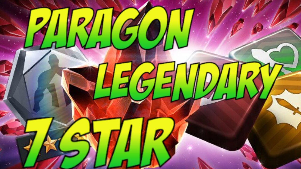 Crystal Popping paragons, Legendary, and 7 Star