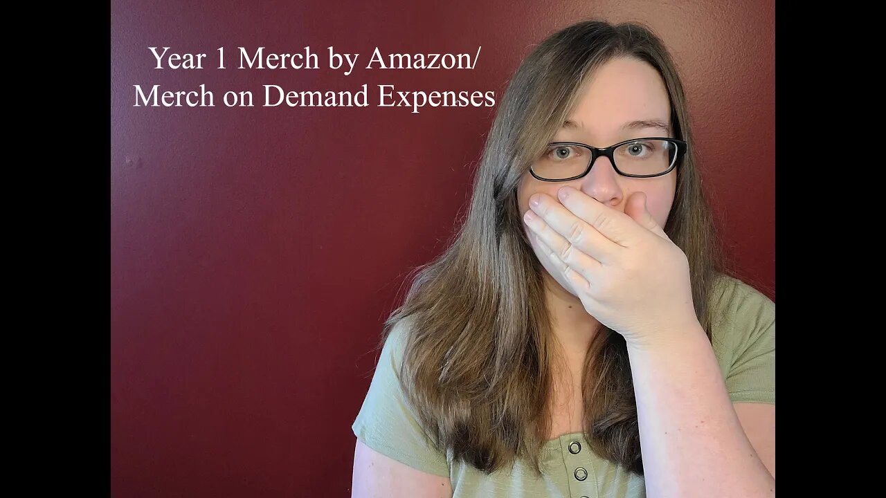 Year 1 Merch by Amazon/Merch on Demand Expenses