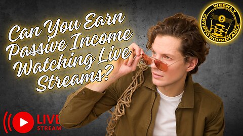 Can you earn a passive income watching livestreams?