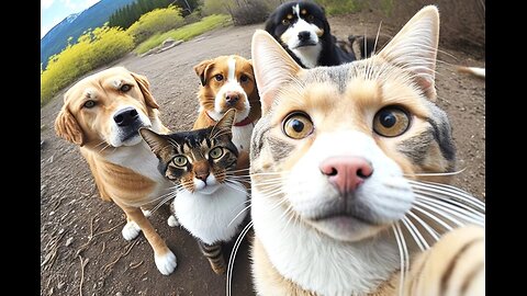 Funny Cats & Dogs - Funny animal videos 2024