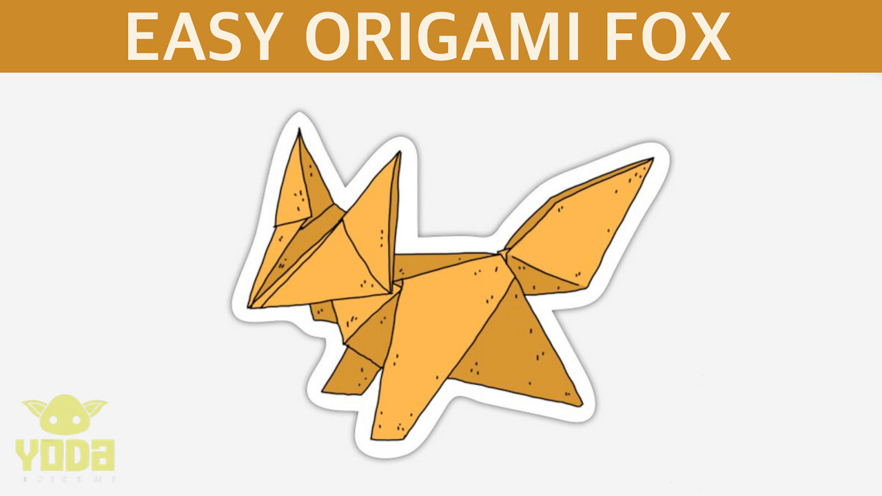 How To Make An Origami Fox - Easy And Step By Step Tutorial