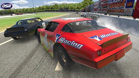 🏁 Bumper-to-Bumper Battles! iRacing Street Stock Racing Heats Up at Stafford Motor Speedway 🚗💨💥