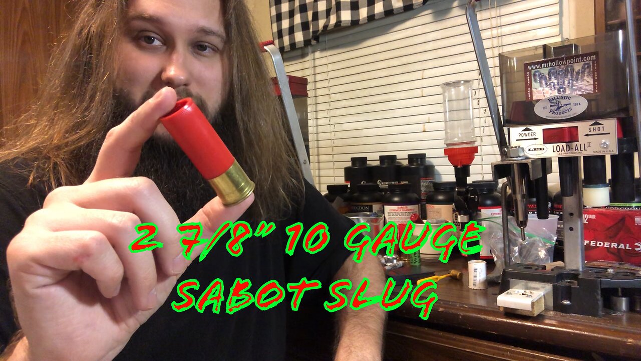2 7/8” 10 Gauge Sabot Slug Using Lyman 525