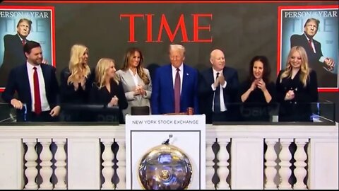 12/12/2024 - Honoring Christ at DC! It's TIME! Trump rings NYSE Bell!