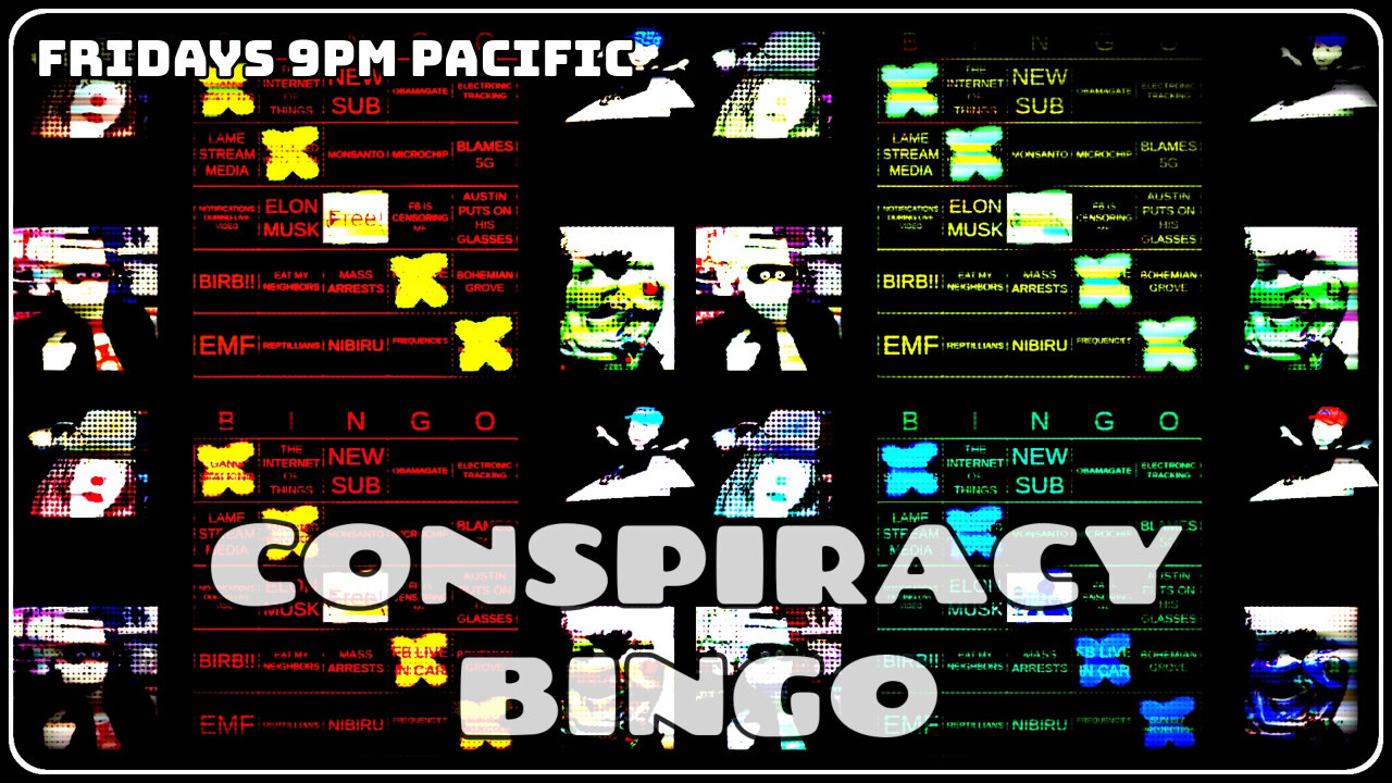 Conspiracy Bingo with Marus AKA Homozygoat Full Broadcast 12-2-2022