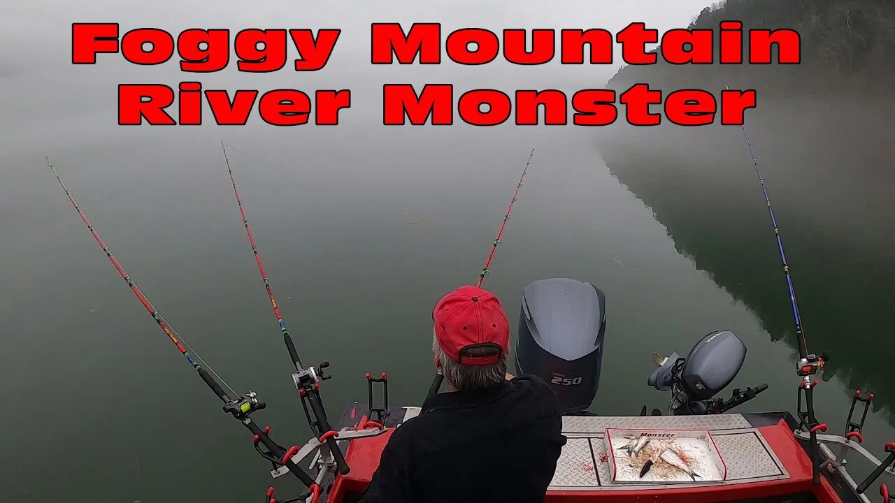Foggy Mountain River Fishing, Monster on deck.