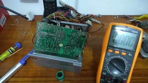 COMO TESTAR CAPACITORES PRINCIPAIS ELETROLITICOS DA FONTE ATX.