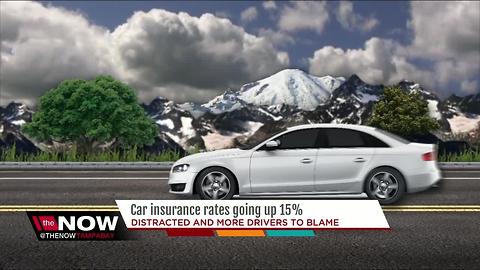 Car insurance rates going up 15%
