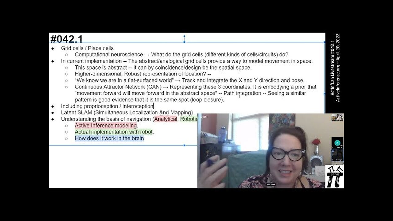 ActInf Livestream #042.1 ~ "Robot navigation as hierarchical active inference"