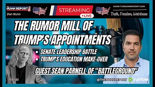 [Ep 551] Trump Appointment Rumors – JUST STOP! | Guest Sean Parnell | Senate, Education