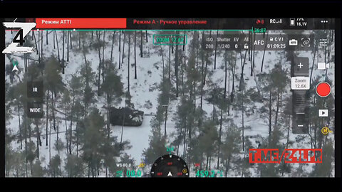 Russian army terrorizes and clears the positions of the Ukrainian Army