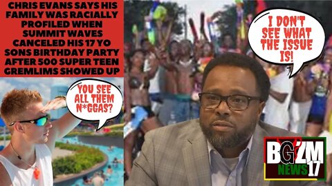 Chris Evans says family was racially profiled when Summit Waves canceled His Sons Birthday Bash