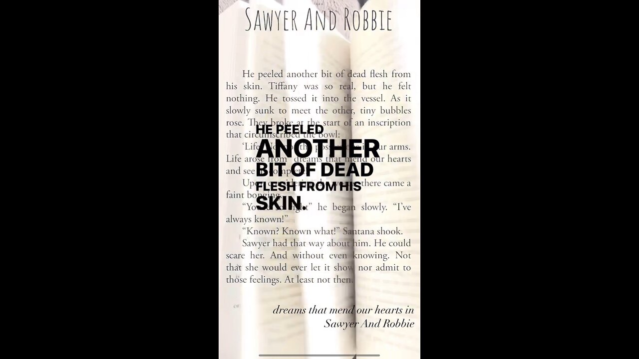 dreams that mend our hearts in Sawyer And Robbie